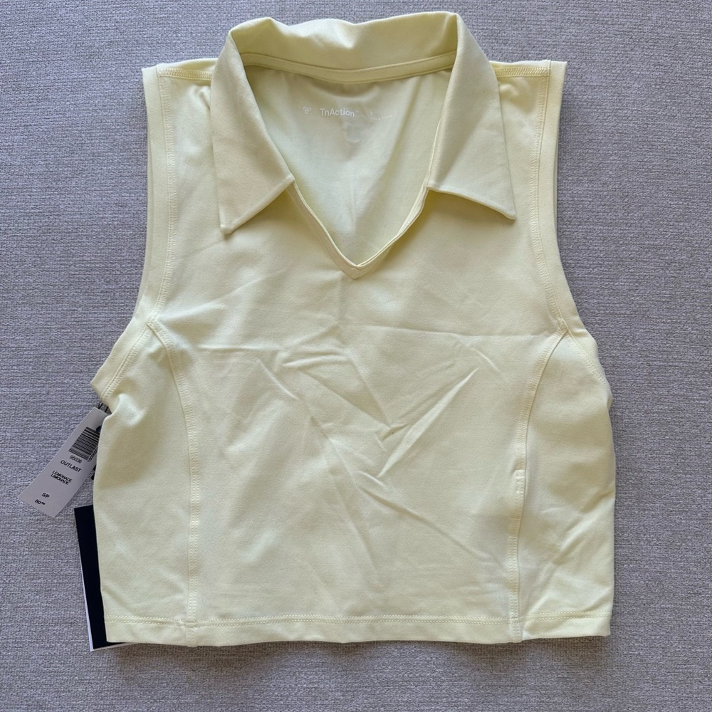 TNA Women's Yellow Sleeveless Top
